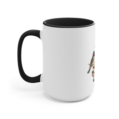 Kingfisher Bird Accent Mugs