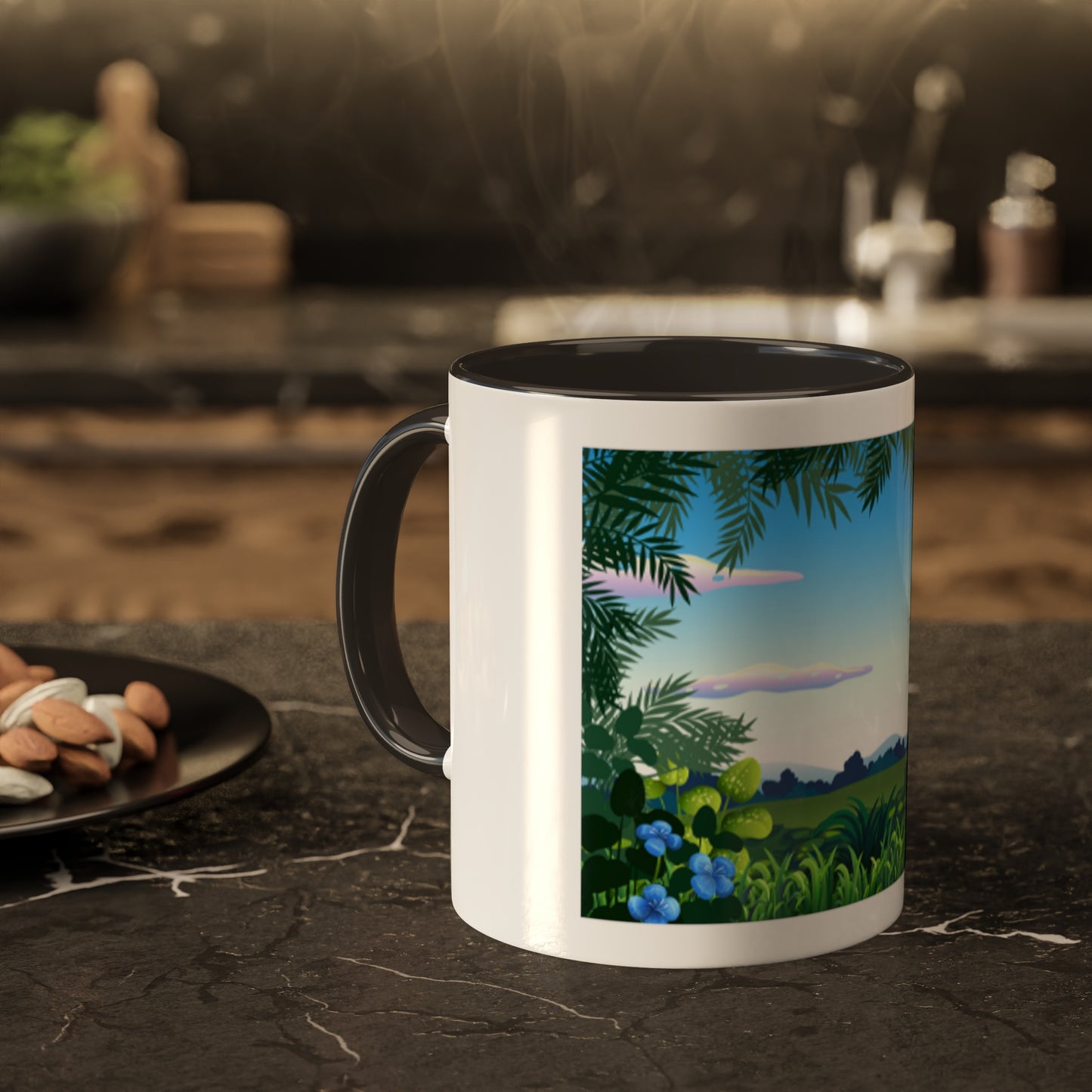 Tropical Grassland Colorful Mugs, 11oz