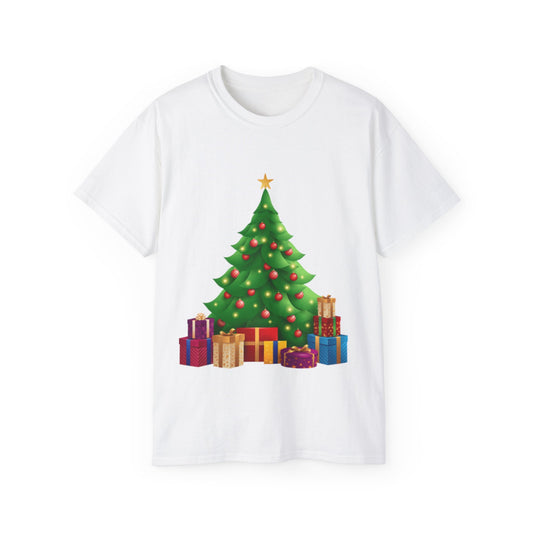 Decorated Christmas tree Unisex Ultra Cotton Tee