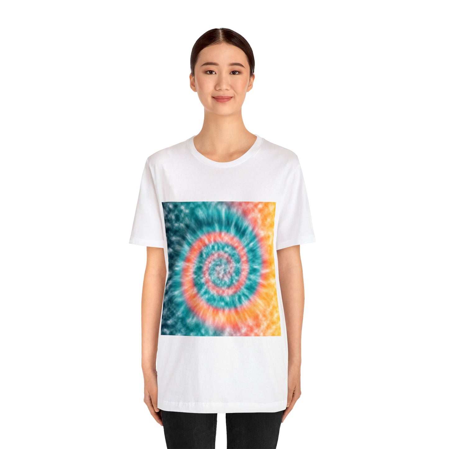 Tie Dye Patterns Unisex Jersey Short Sleeve Tee