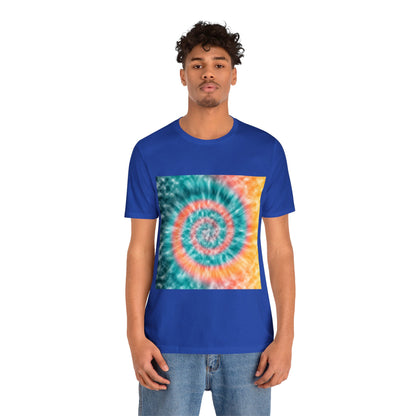 Tie Dye Patterns Unisex Jersey Short Sleeve Tee