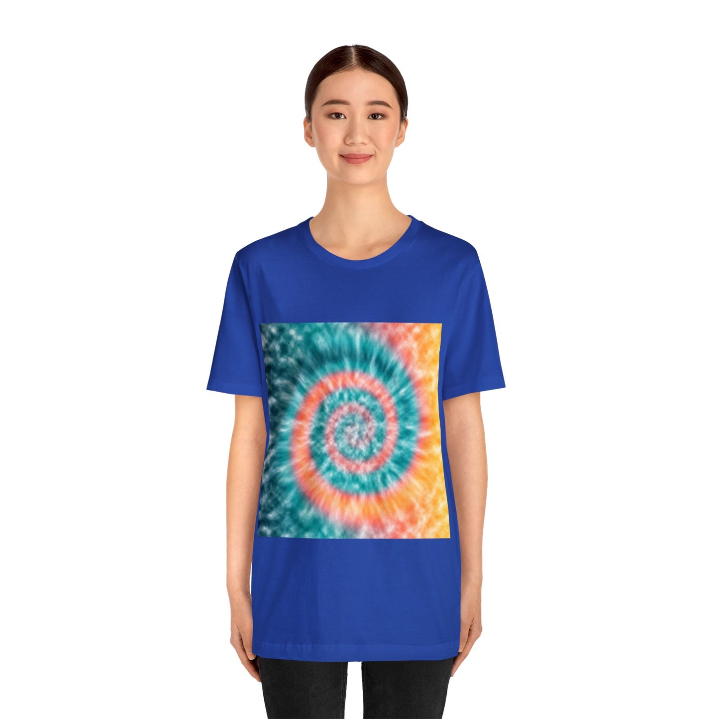 Tie Dye Patterns Unisex Jersey Short Sleeve Tee