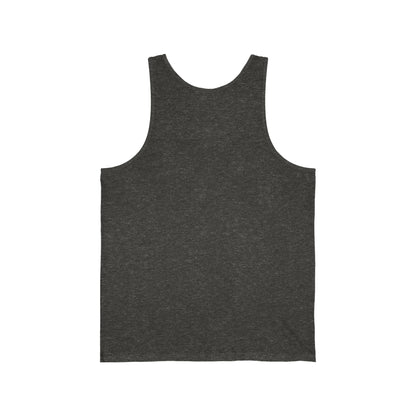 Riding a Bicycle Unisex Jersey Tank