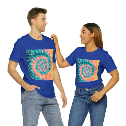 Tie Dye Patterns Unisex Jersey Short Sleeve Tee