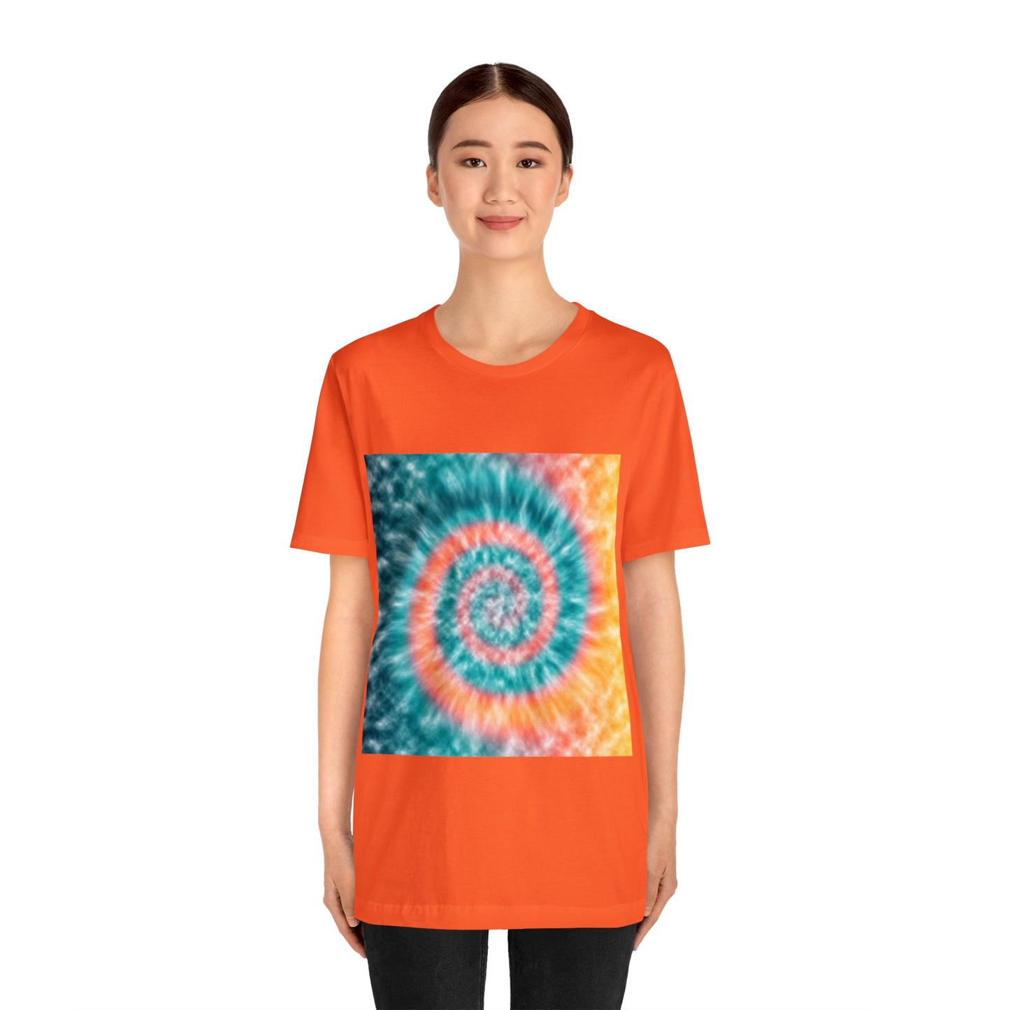 Tie Dye Patterns Unisex Jersey Short Sleeve Tee