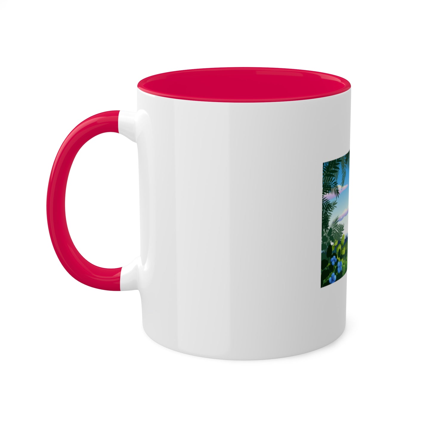 Tropical Grassland Colorful Mugs, 11oz