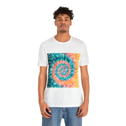 Tie Dye Patterns Unisex Jersey Short Sleeve Tee