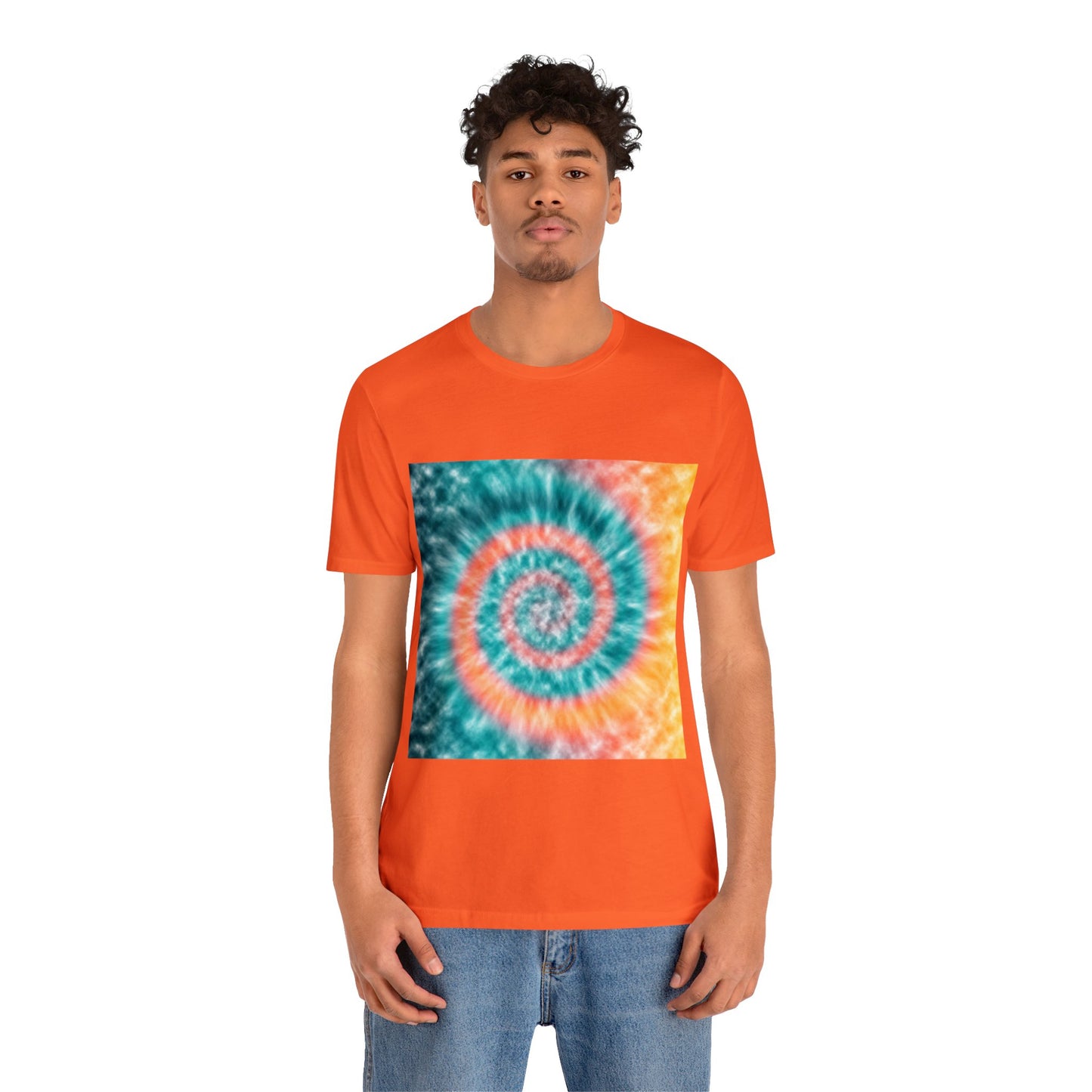 Tie Dye Patterns Unisex Jersey Short Sleeve Tee