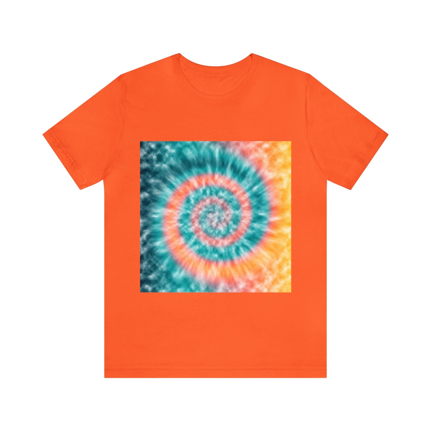 Tie Dye Patterns Unisex Jersey Short Sleeve Tee