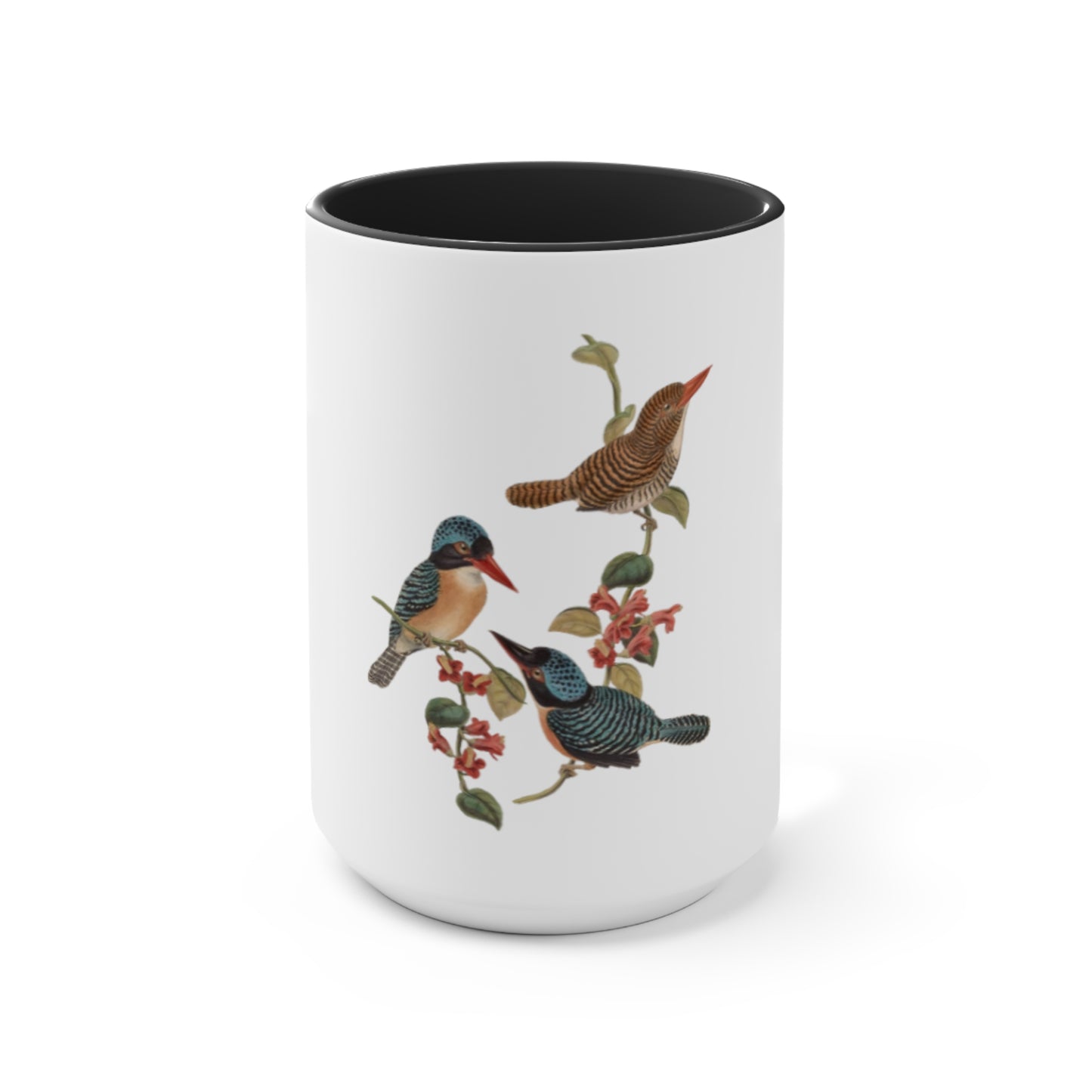 Kingfisher Bird Accent Mugs