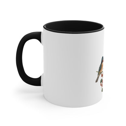 Kingfisher Bird Accent Mugs