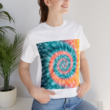 Tie Dye Patterns Unisex Jersey Short Sleeve Tee