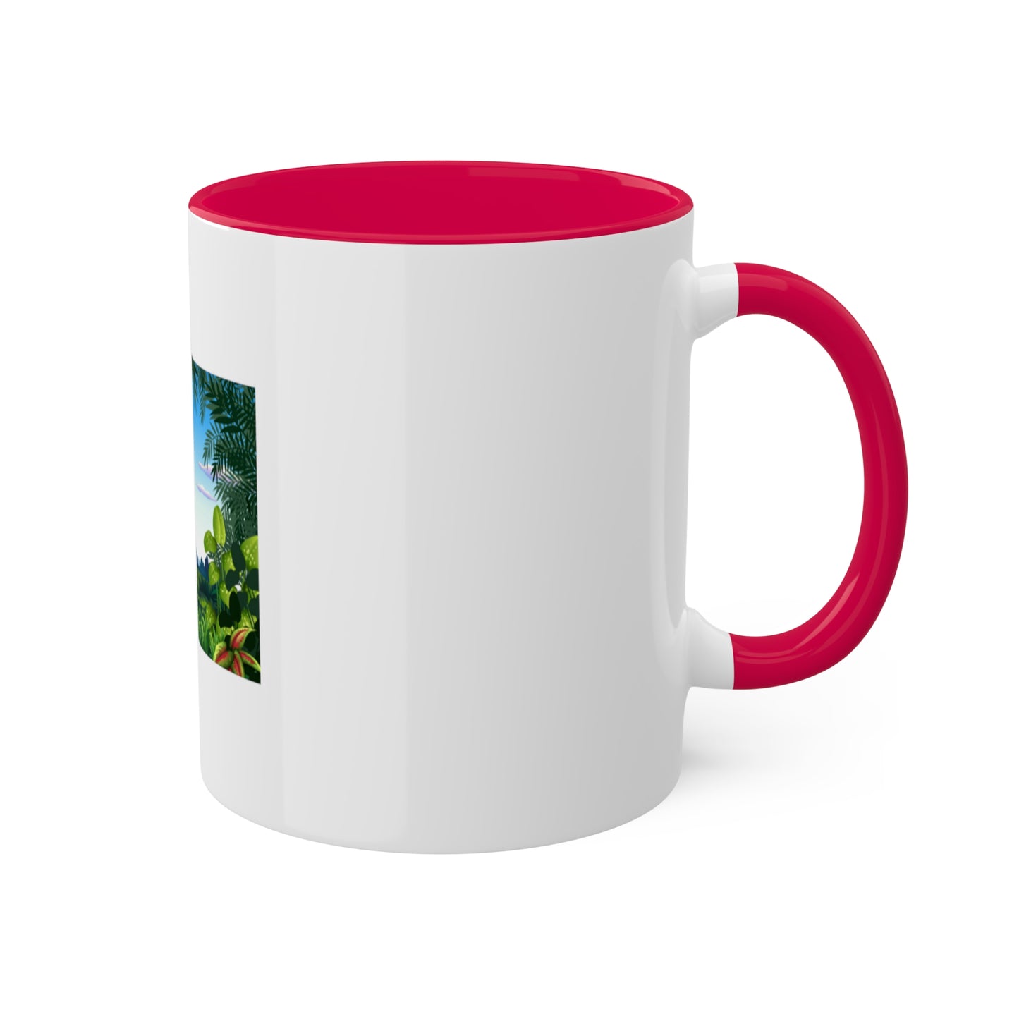 Tropical Grassland Colorful Mugs, 11oz