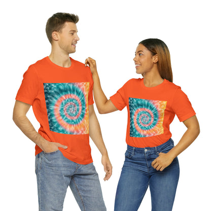 Tie Dye Patterns Unisex Jersey Short Sleeve Tee